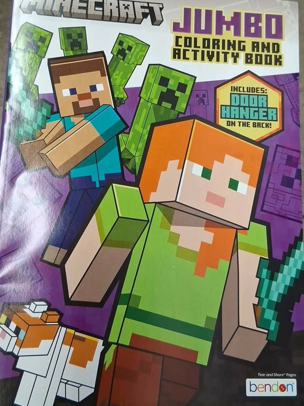 New Minecraft Coloring and Activity Book